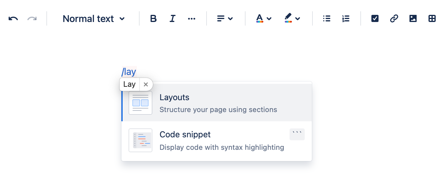 Column Layout