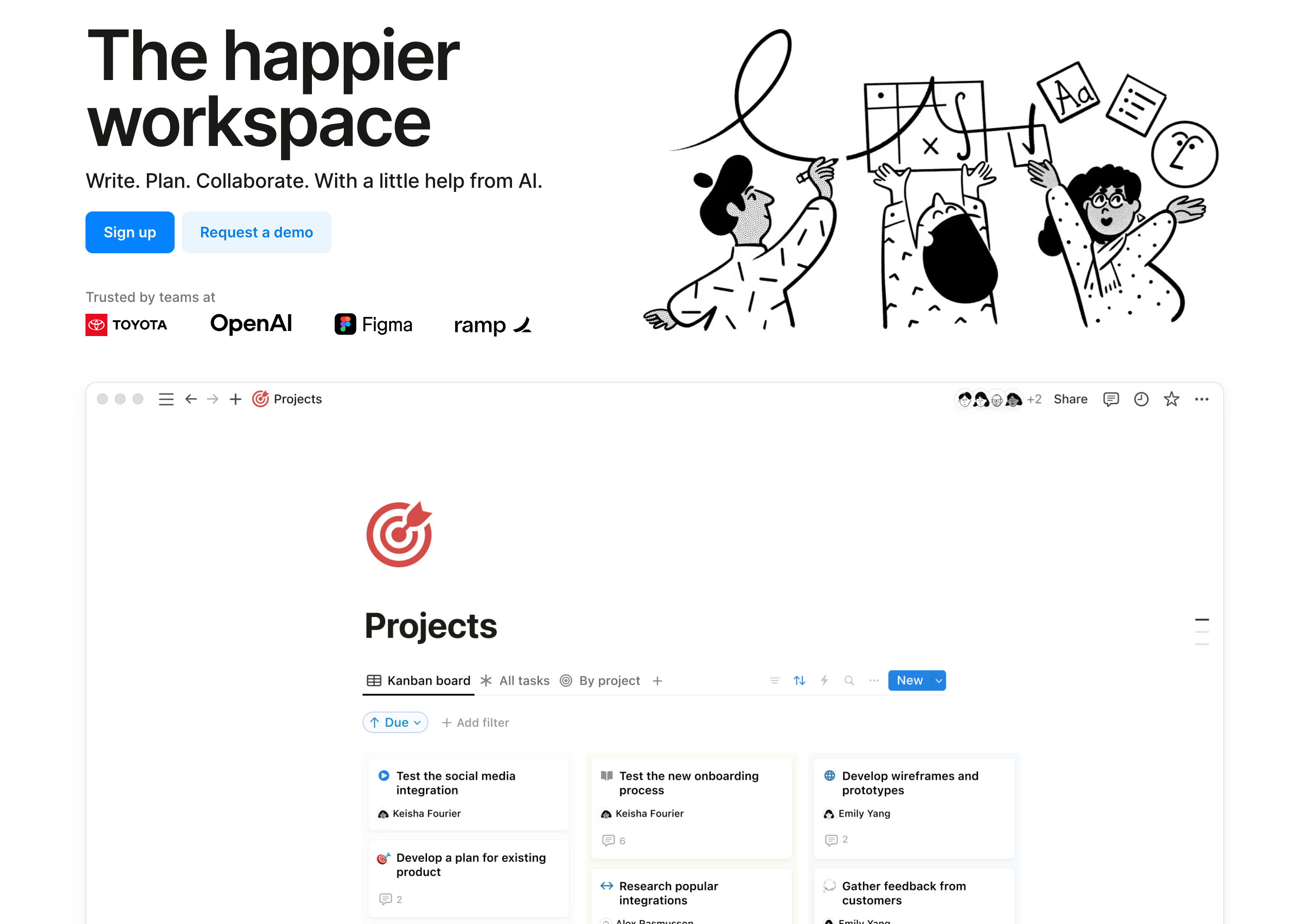 Notion screenshot